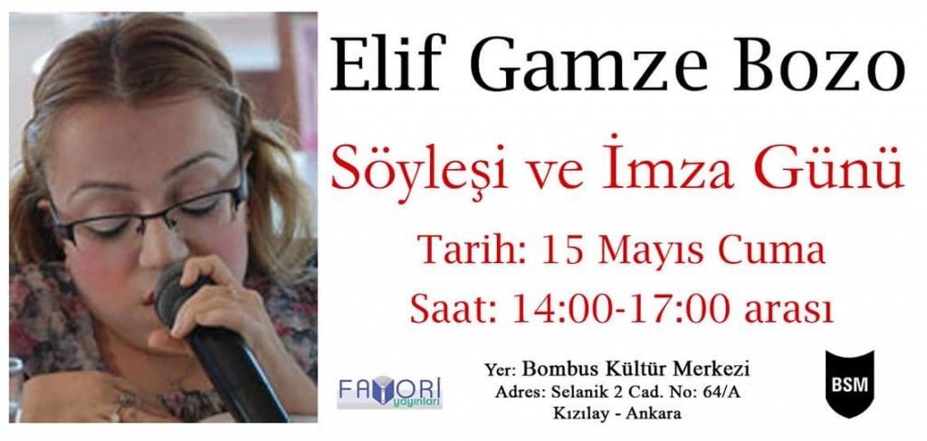 Elif Gamze Bozo-Söyleşi ve İmza Günü